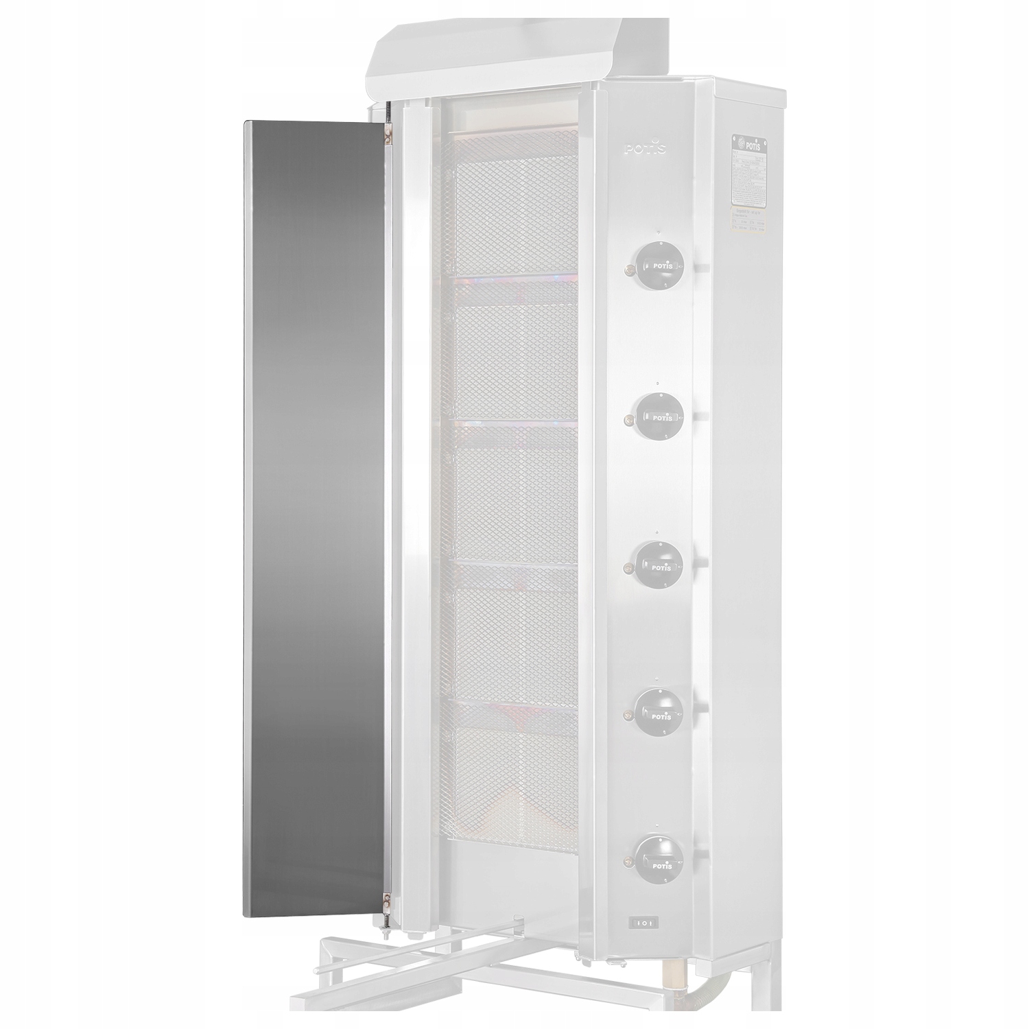 Drzwiczki do POTIS GD4 Osłonny Koncentrujące Ciepło - Komplet 2 Sztuki Rodzaj gazowy