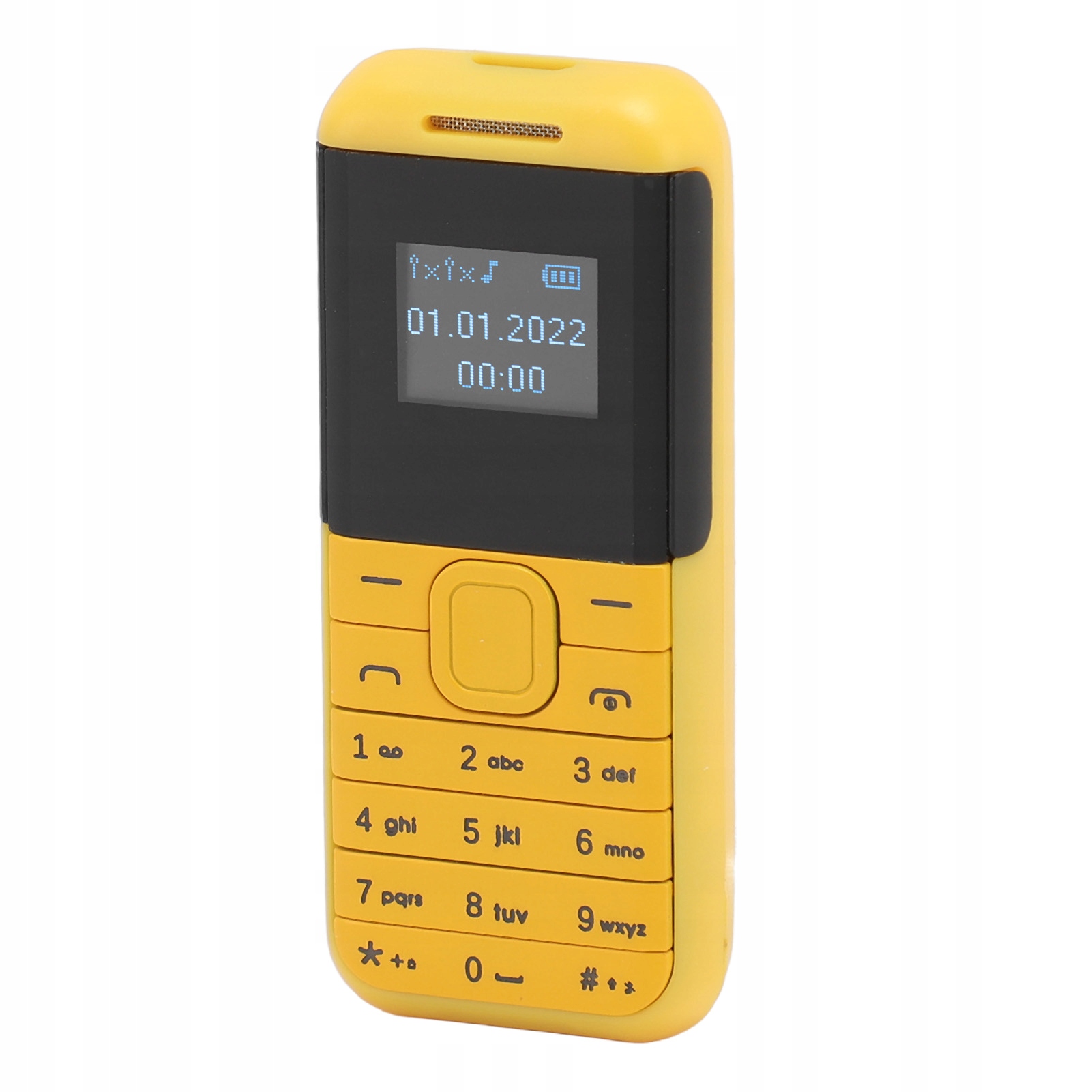 Mały telefon komórkowy Mini telefon 2G ekran 0,66 cala 2 w 1 CJ