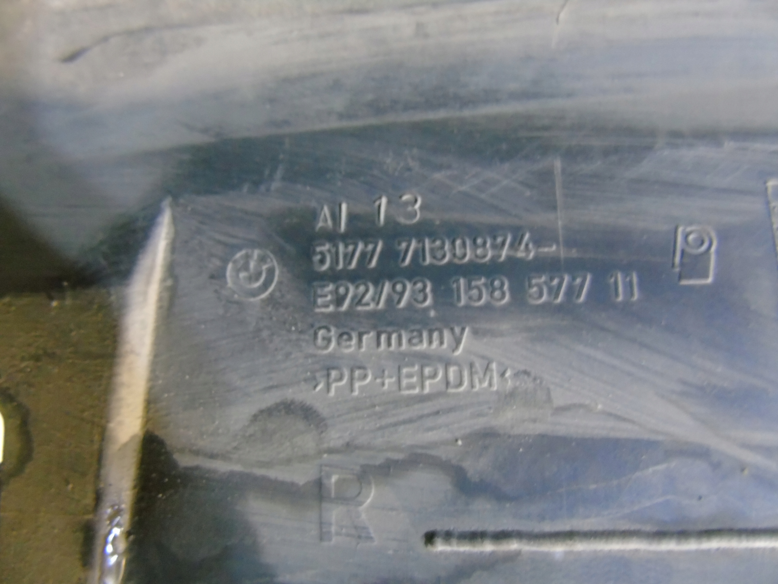 perfect condition moulding threshold right BMW E92 E93 1