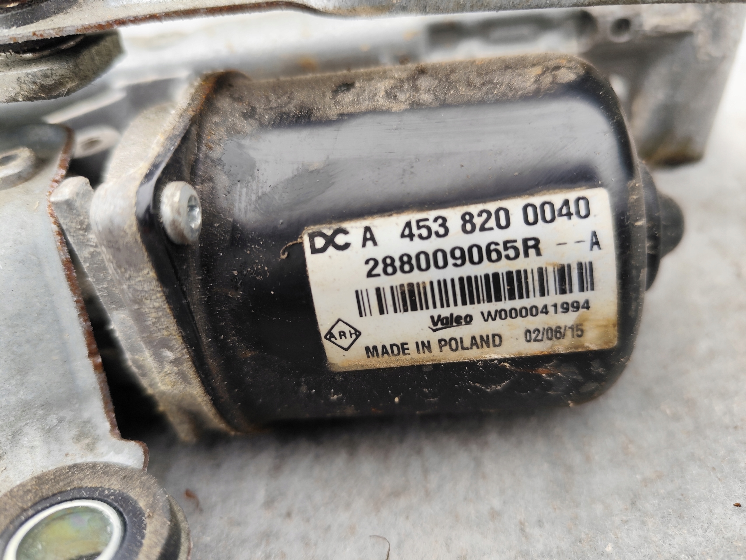 RENAULT TWINGO III Wischergestänge