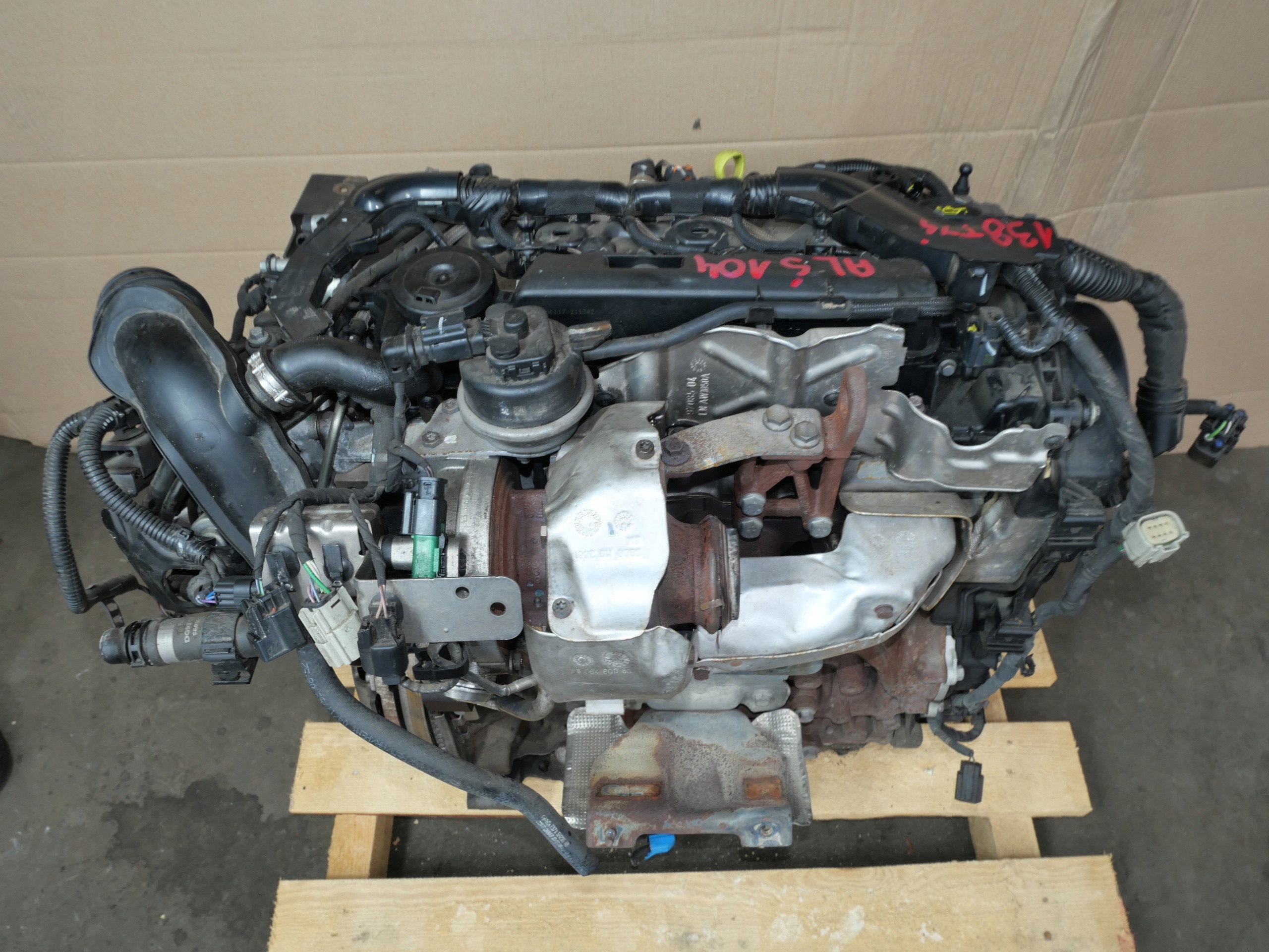 engine T8CJ FORD S-MAX II MK2 GALAXY III MK4 2.0 TDCi