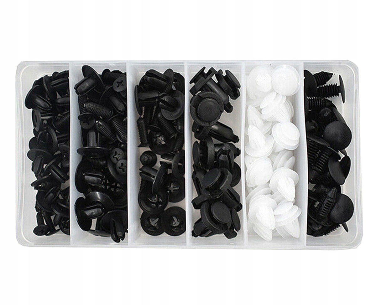 ZESTAW SPINEK SAMOCHODOWYCH 100 SZTUK