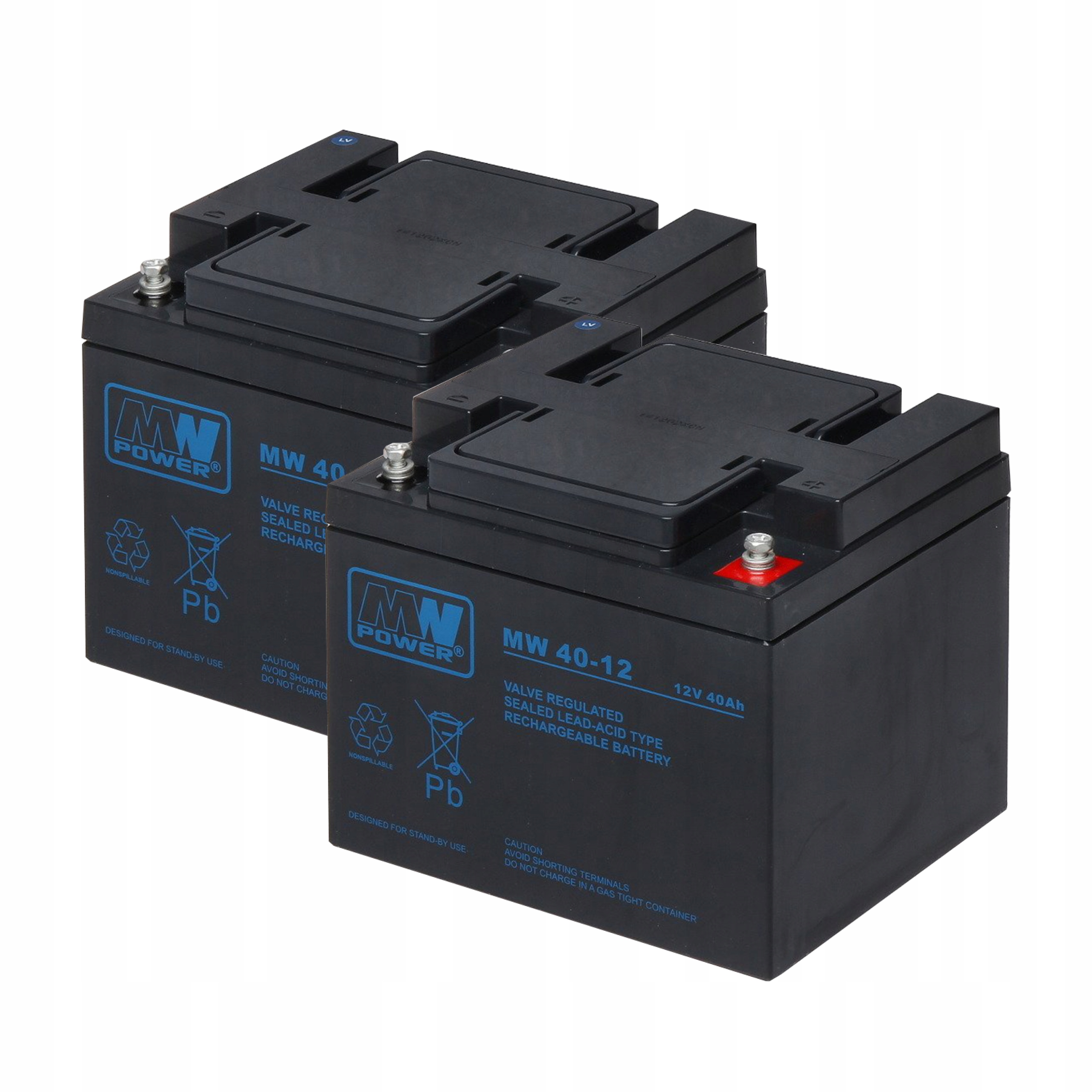 Mw Power Akumulátor Agm 12V/40Ah Mw 40-12