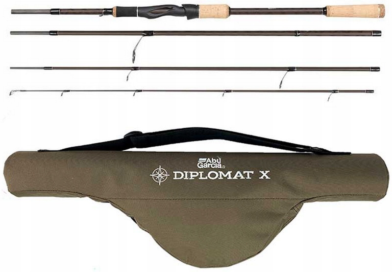 Wędka Abu Garcia Diplomat X 2,44m 15-40g Travel 4-częściowa