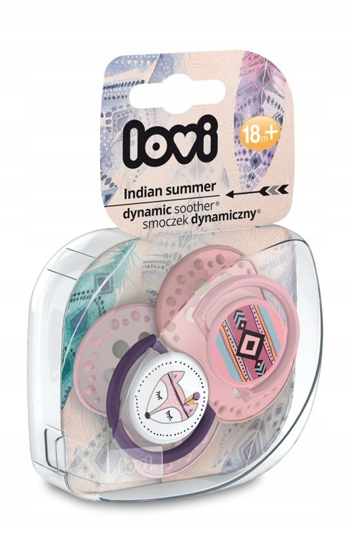 Lovi smoczek uspokajający Indian Summer Girl 18+ Kod producenta 22/876