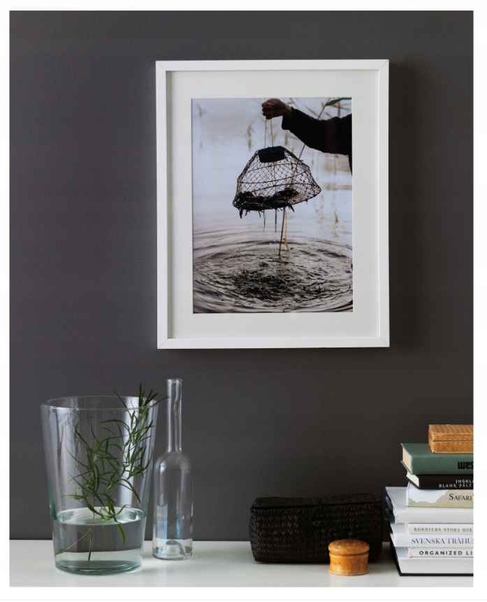 RAMKA NA ZDJĘCIA RIBBA BIAŁA GRUBA 40X50CM PASSE PARTOUT Kod producenta 203.784.59