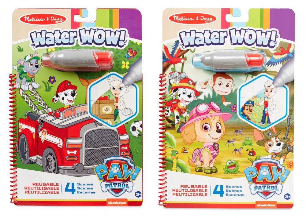 

Psi Patrol Kolorowanka Malowanka wodna Zestaw 2szt
