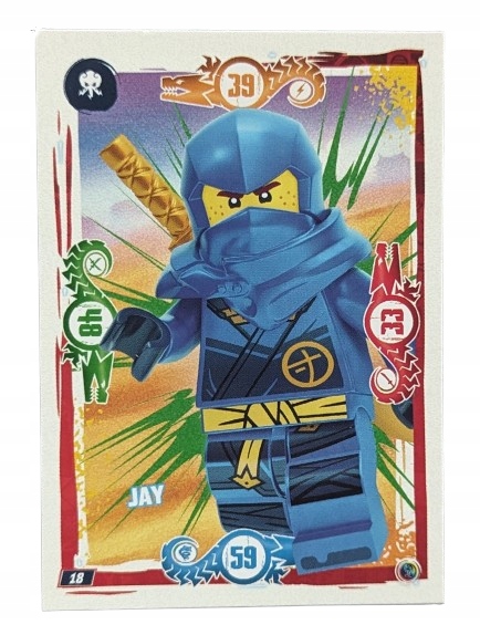 Karta Lego Ninjago Seria 9 Numer 018