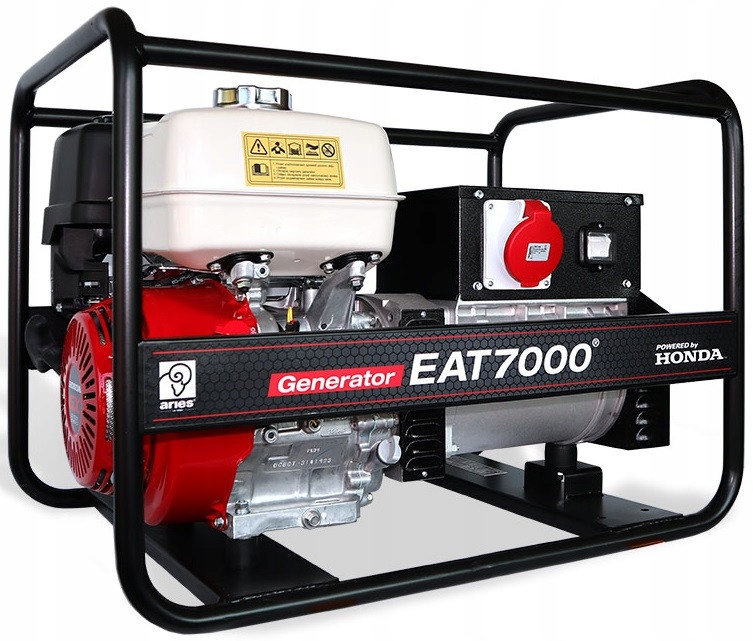 Agregat prądotwórczy Honda EAT7000 olej Honda przegląd