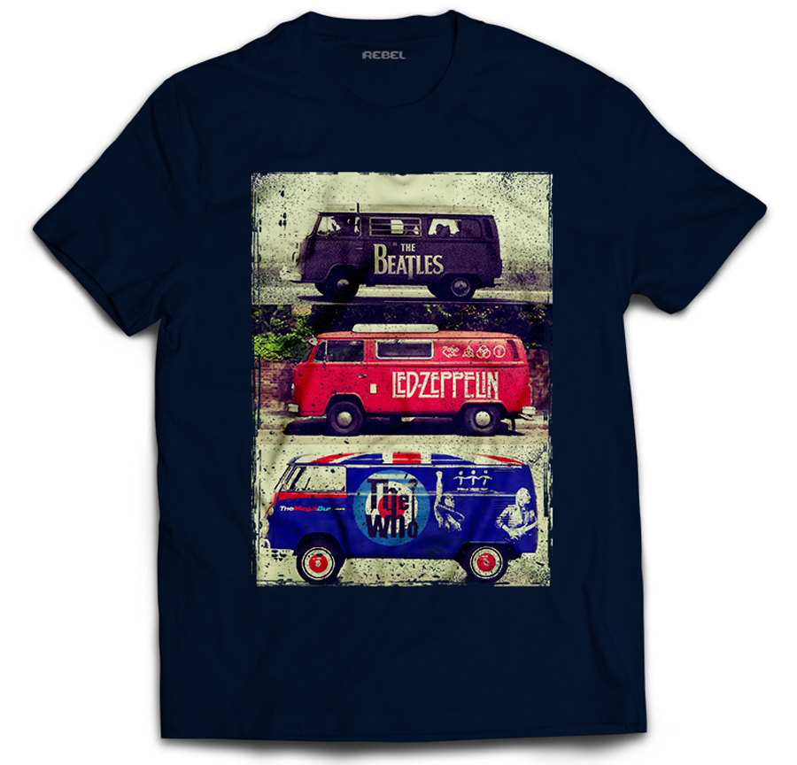 

Koszulka T-shirt Led Zeppelin The Who Beatles 4XL