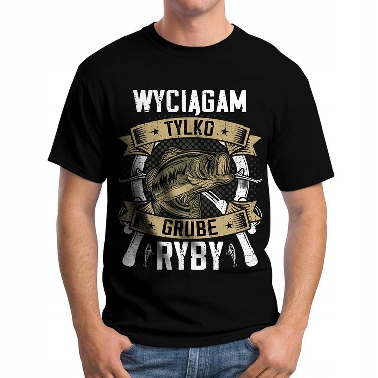 

Koszulka Na Ryby Wędkarska Dla Wędkarza XL