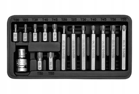 

Komplet Kluczy Specjalnych 15CZ Torx Yato YT-0411
