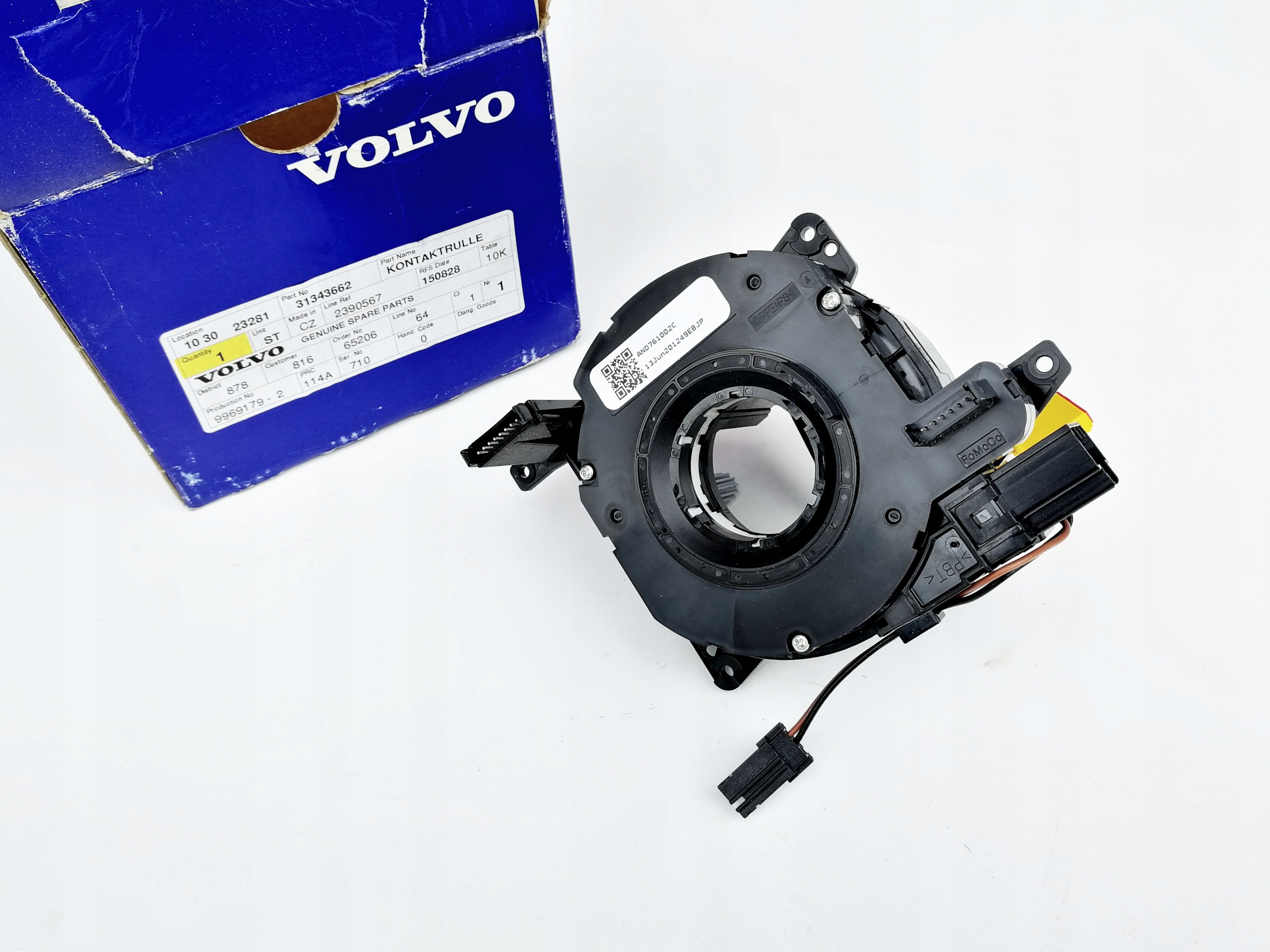 VOLVO S80 V60 XC70 TAŚMA POD KIEROWNICE ORYGINAŁ