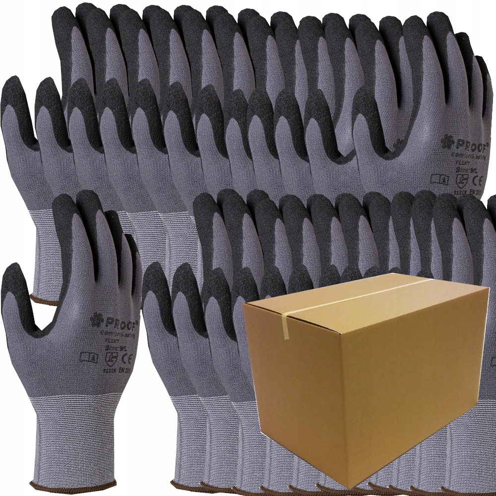 Рабочие перчатки с нитриловым покрытием FLEXY 9-120par
