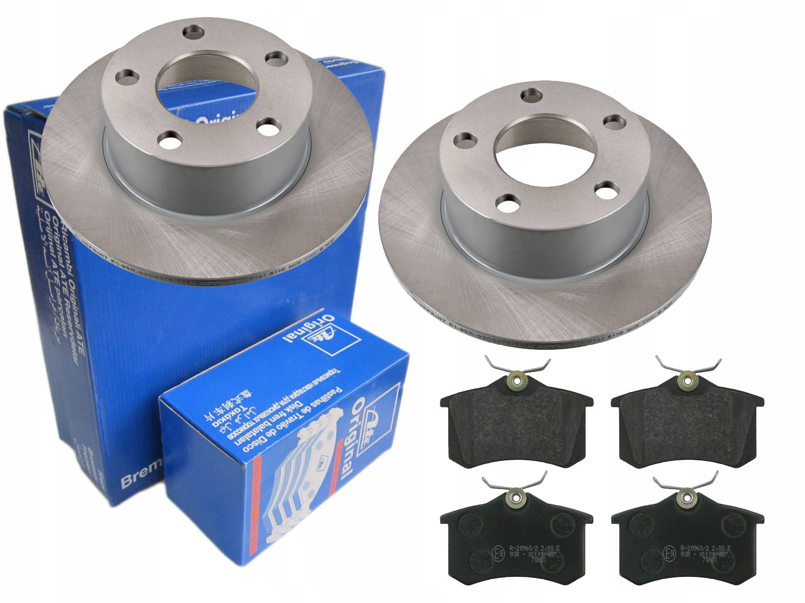 

Tarcze Klocki Ate Tył Audi A6 Passat B5 Skoda