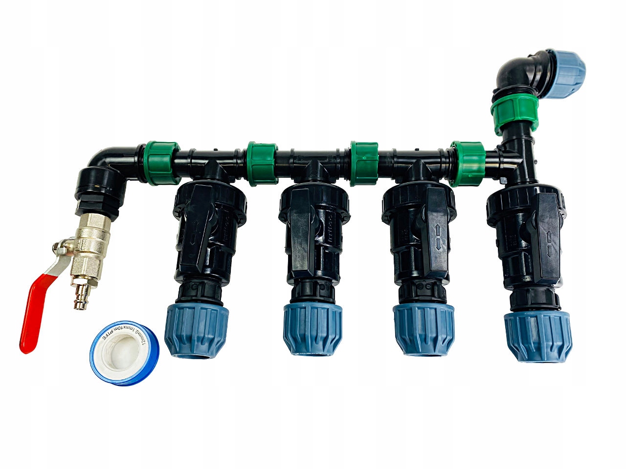 Zestaw ręczne sterowanie 4 sekcje rura 25