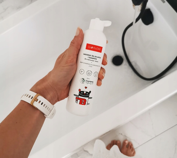 LULLALOVE ŁAGODNY ŻEL SZAMPON DO MYCIA NIEMOWLĄT Marka Lullalove