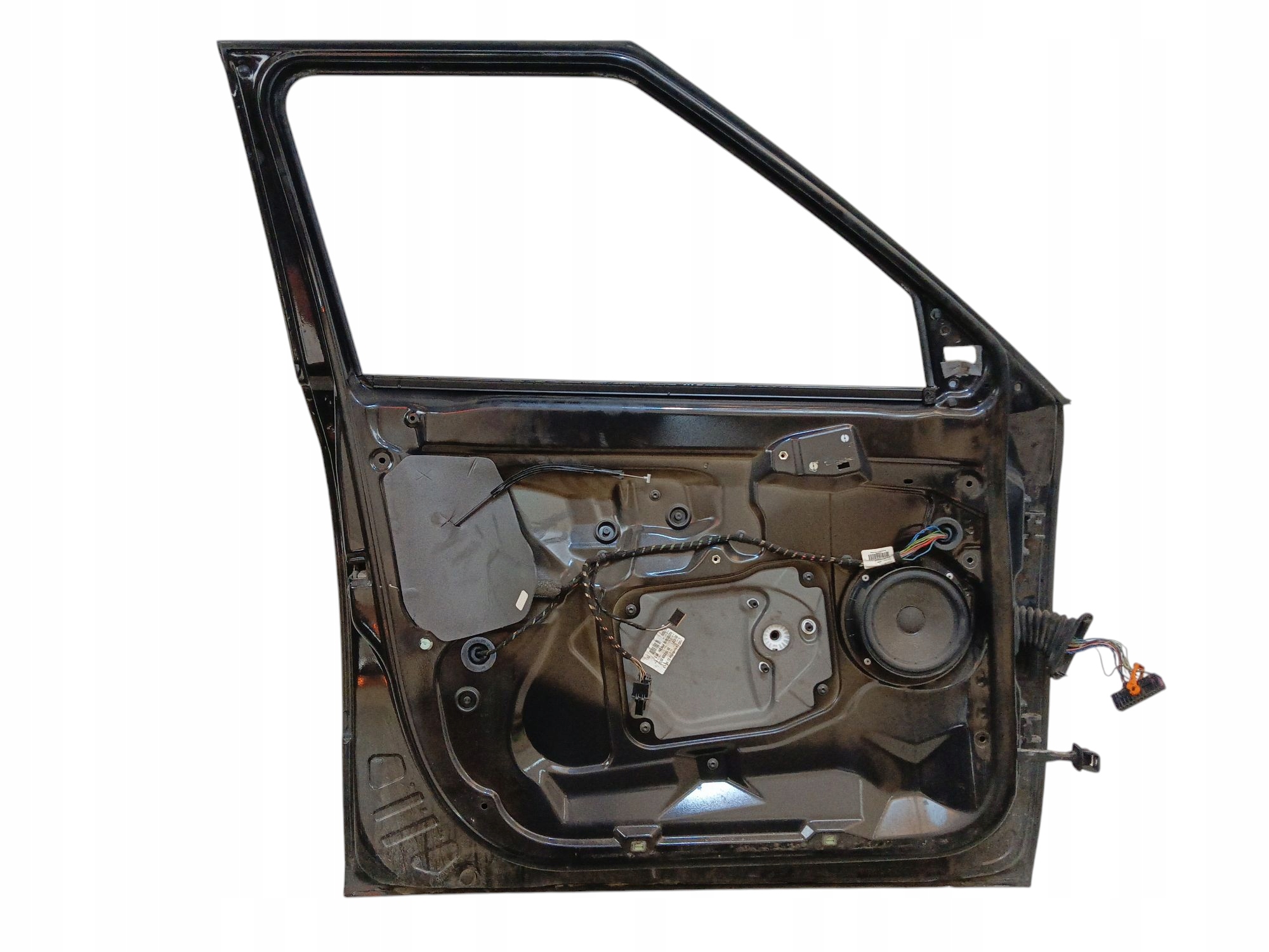 door left front SKODA FABIA II colour LF9R