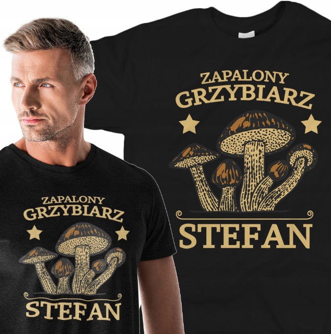 

Koszulka Męska Grzyby Twóje Imię