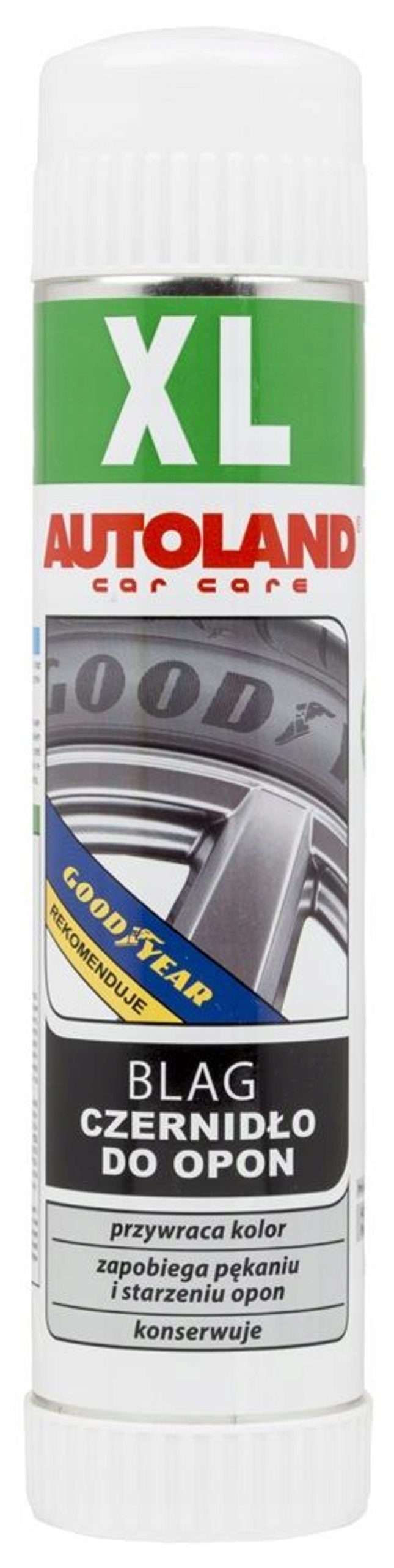 AUTOLAND BLAG CZERNIDŁO DO OPON 400ML NABŁYSZCZA KONSERWUJE