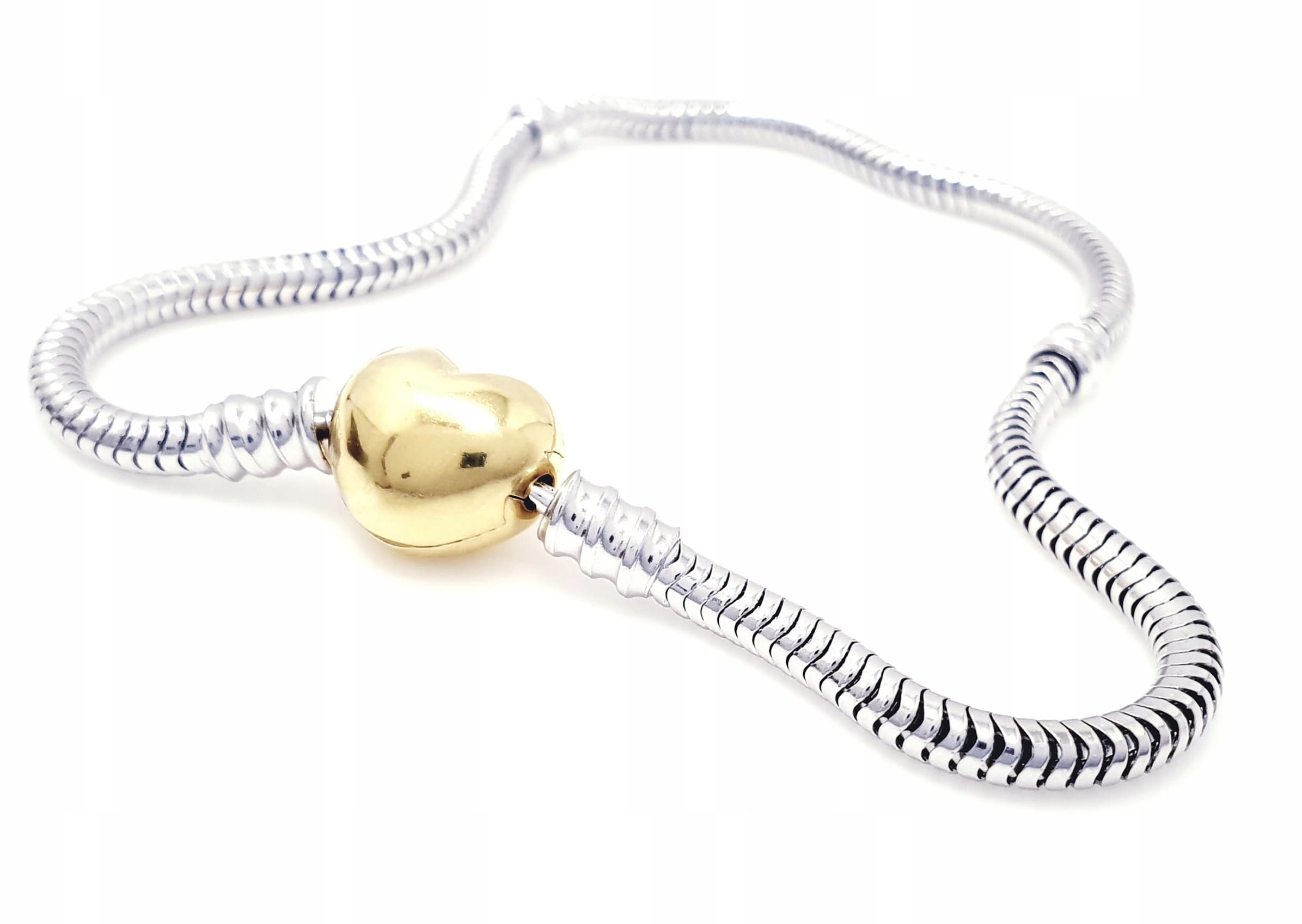 

Bransoletka Złota Do Charms Pandora Moments 20 cm