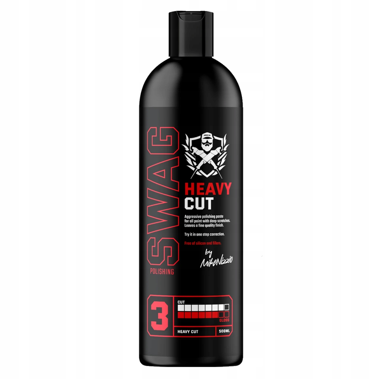 SWAG _ HEAVY CUT 500ML PASTA POLERSKA - MOCNO ŚCIERNA GRADACJA SUPER POŁYSK