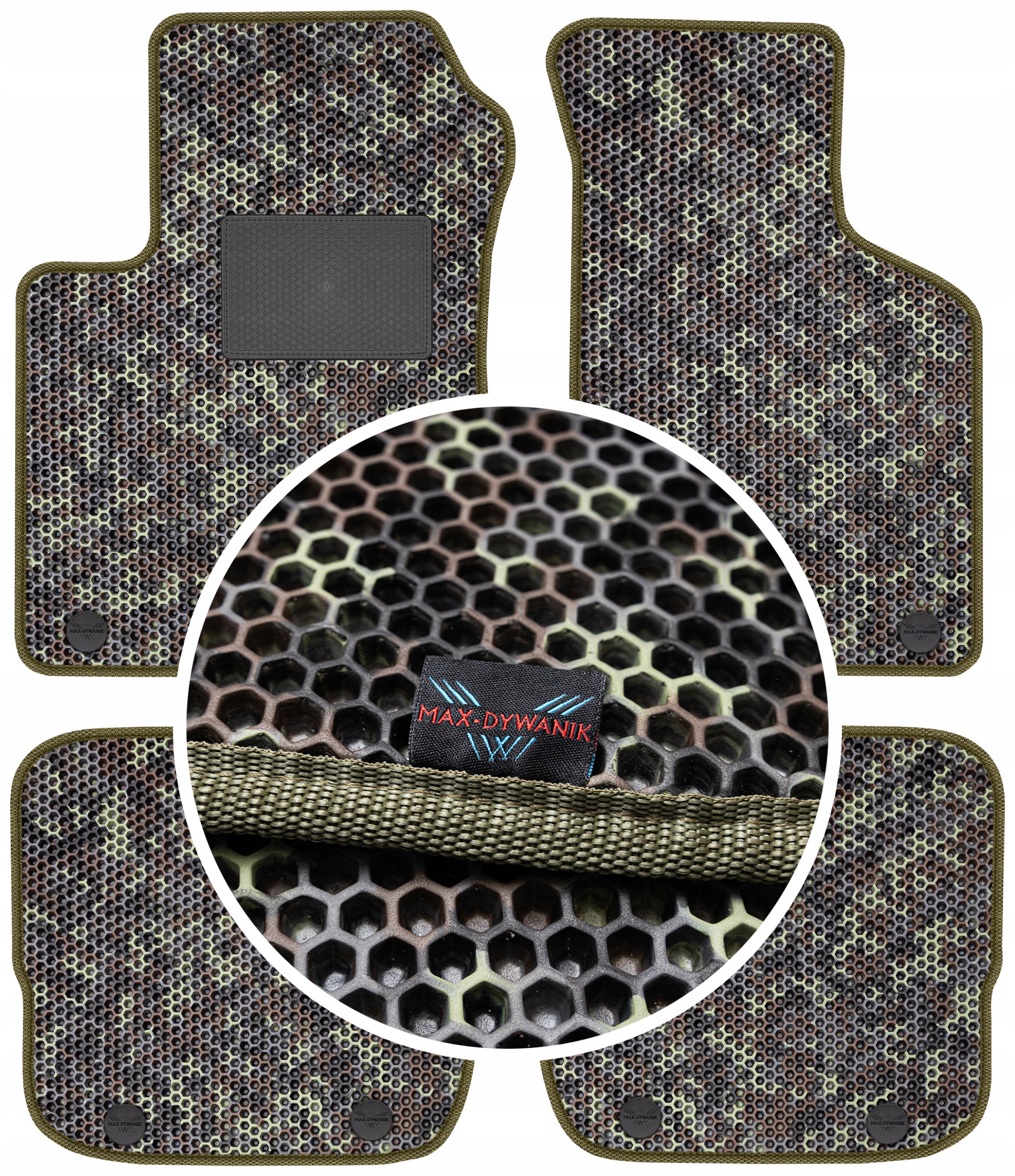 Audi A3 8L 1996-2003 Gumové rohože Eva Moro