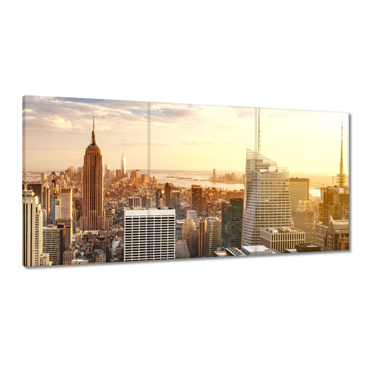 Obrazy 180x90 New York Pohľad zhora