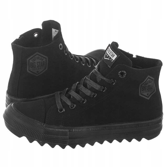 

Buty Trampki za Kostkę Big Star Czarne FF274244
