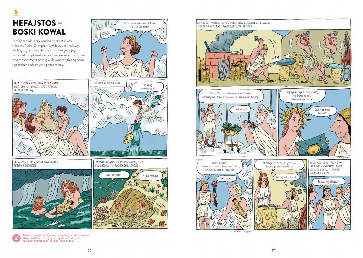 MITOLOGIA GREKÓW I RZYMIAN W KOMIKSIE Tytuł Mitologia Greków i Rzymian w komiksie