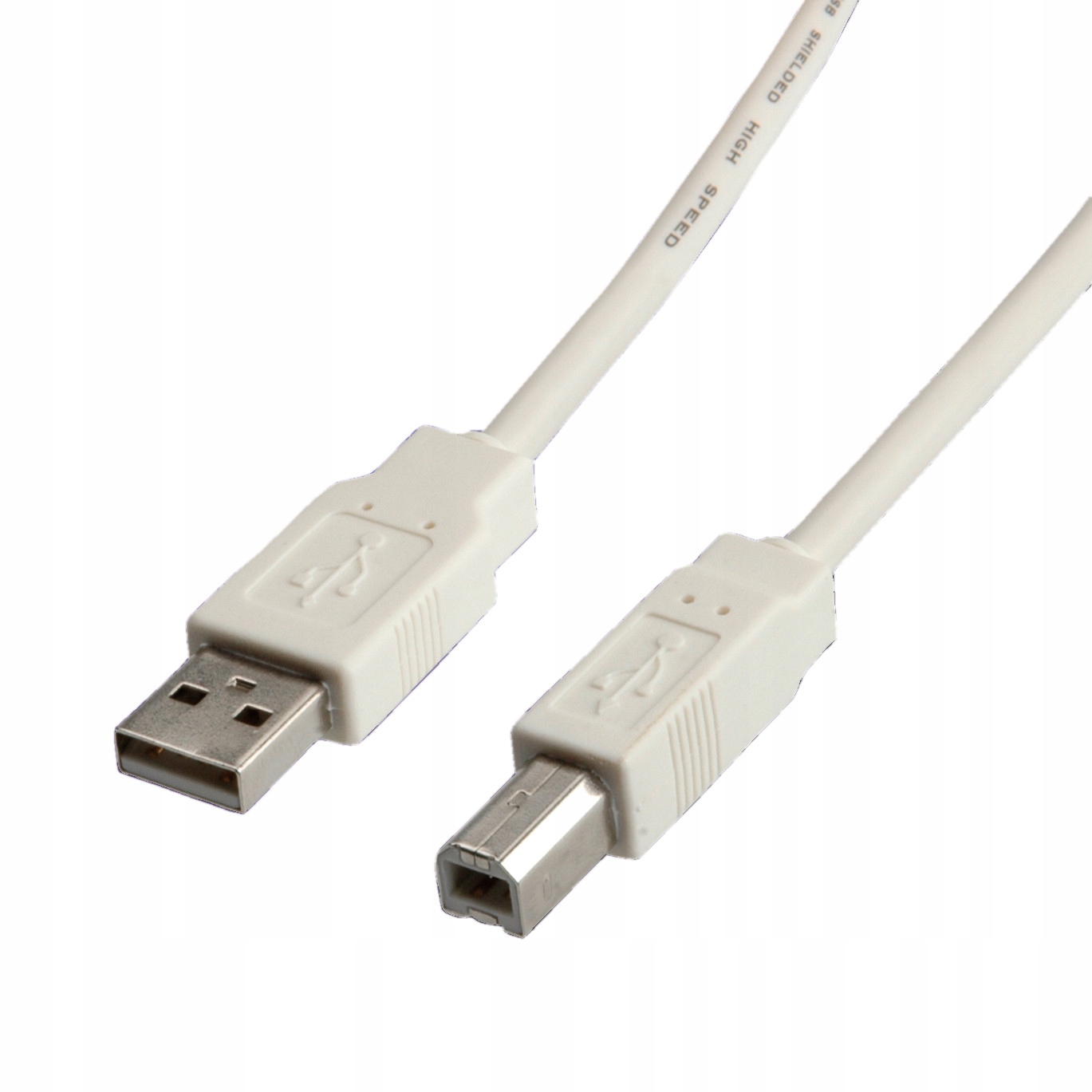 

Kabel Usb 2.0 typ A-b beżowy 4,5m 480 Mbit/s