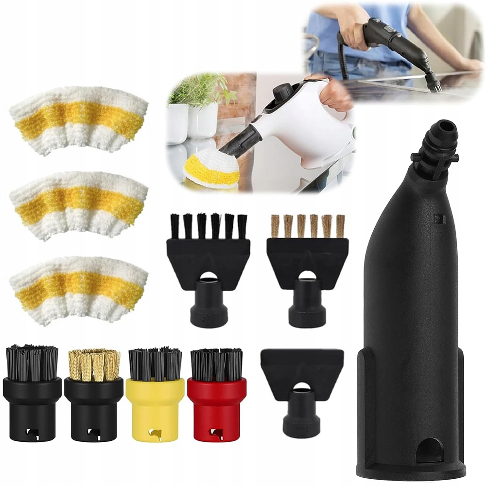 Sada Kartáčových Nástavců Pro Karcher Easyfix SC1 SC2 SC3 SC4 SC5 Mikrovlákno