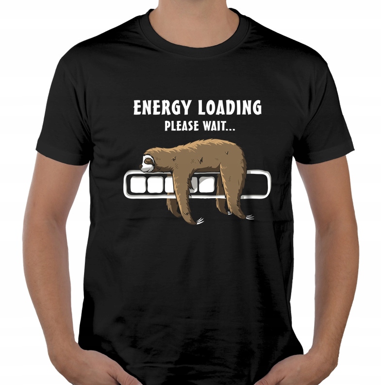 

Koszulka Energy Loading śmieszny XXL