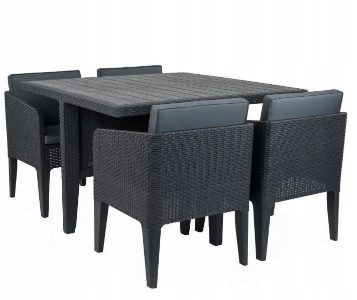 KETER Santiago ZESTAW MEBLI Stół + 4 Krzesła Producent Keter