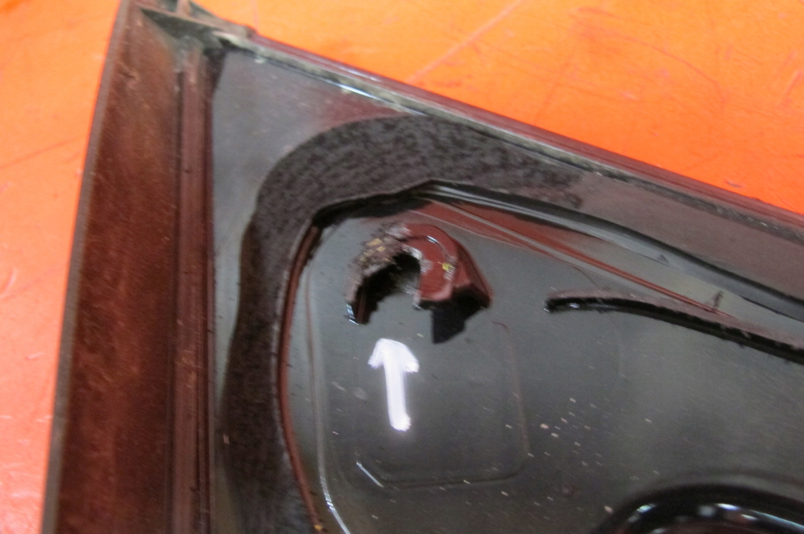 CITROEN DS5 5D 11- window bodywork right rear part rear