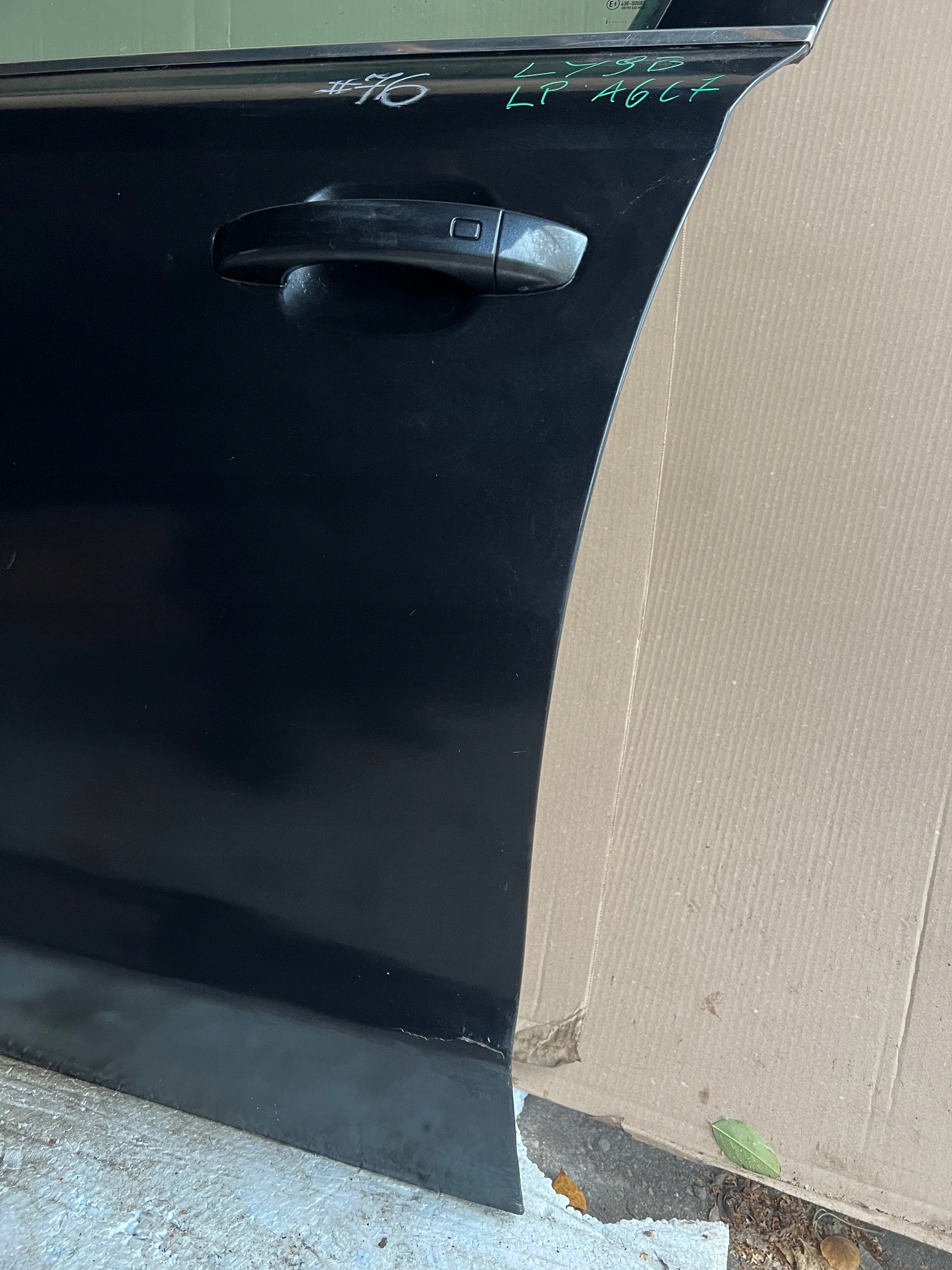 AUDI A6 C7 door left front left front LY9B