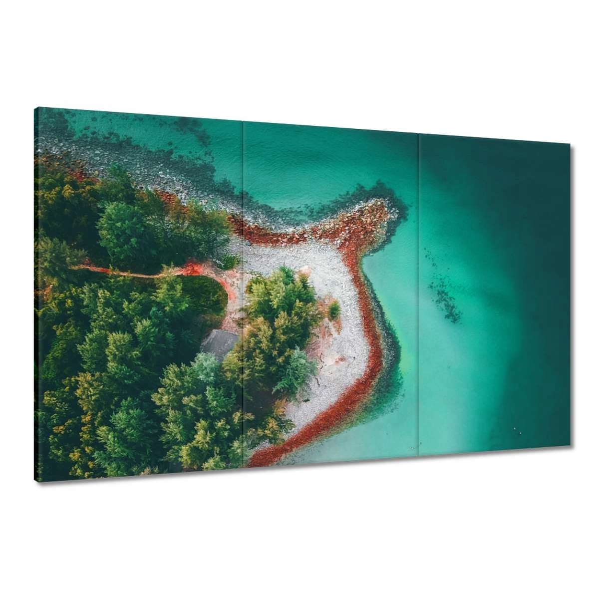 Obrazy 120x80 Tropický ostrov Palmy