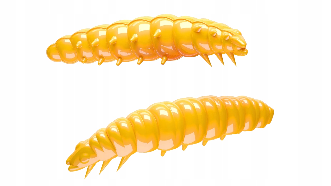 Libra Lures Przynęta Larva 008 Dark Yellow Ser 4,5cm 1 szt.