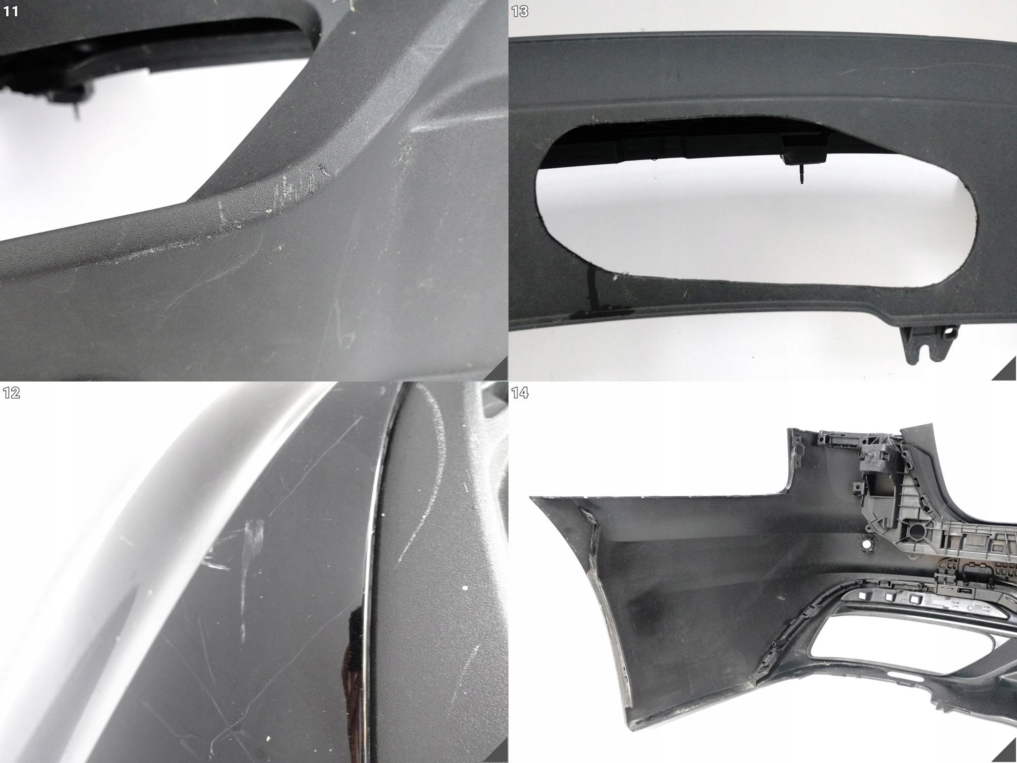 AUDI A4 B9 8W9 KOMBI LIFT 19-24 ZWYKLY bumper + diffuser + rear part (4xPDC)