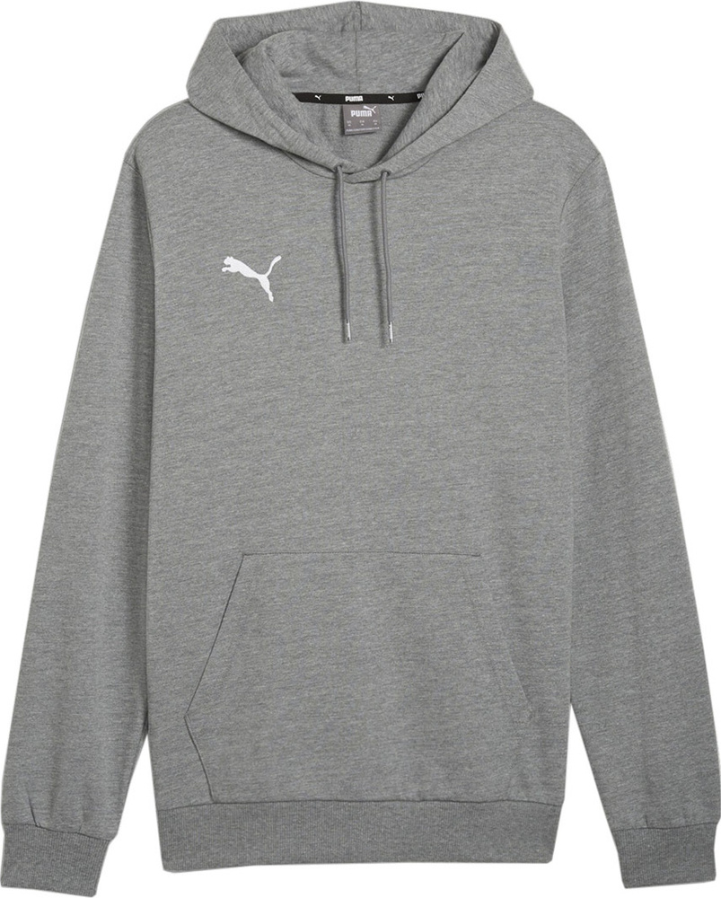 Pánská Mikina Puma Team Goal Casuals Hoody Šedá 658618 33 r