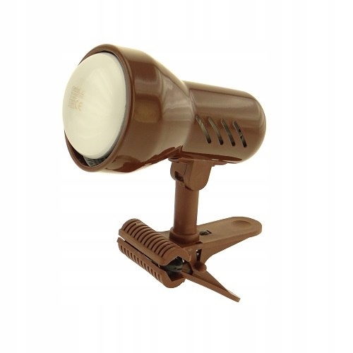 

Lampka biurkowa Klips Duży Kd Brązowy