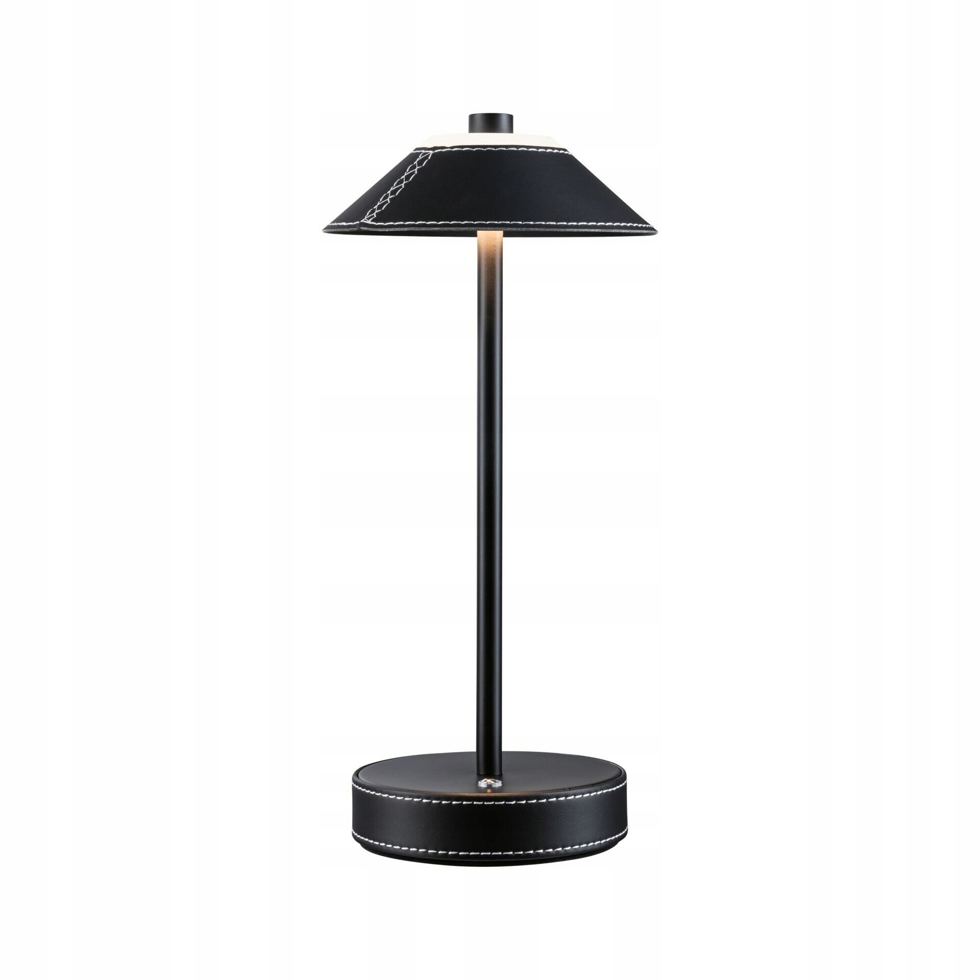 Paulmann mobilná stolná lampa Pellini 2W Cct čierna mat, dotyková, Usb-c