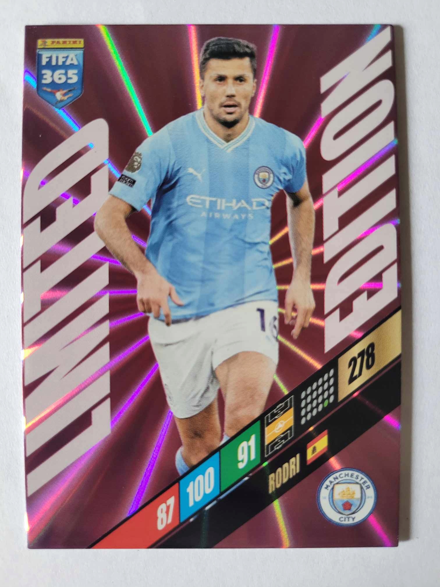 Fifa 365 2024 Panini Limited Rodri