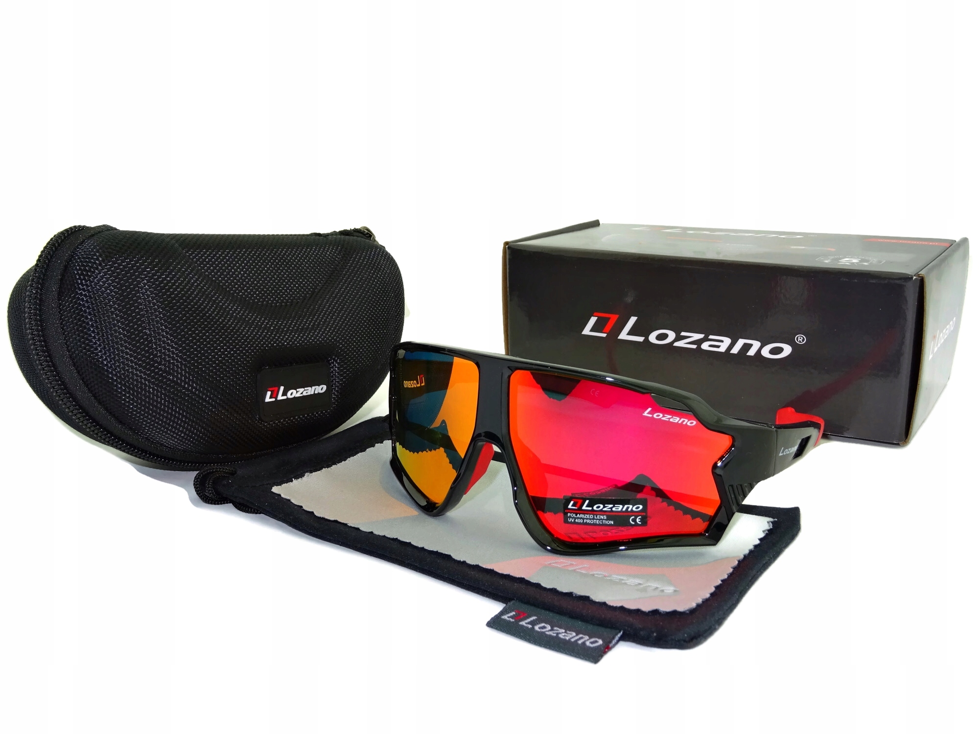 Zrcadlové sluneční brýle s polarizací pro lyžaře, sportovní Uv záření