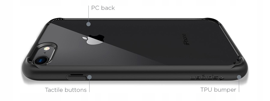 Etui do Iphone 7/8 | Cover Spigen Ultra Hybrid 2 Typ plecki