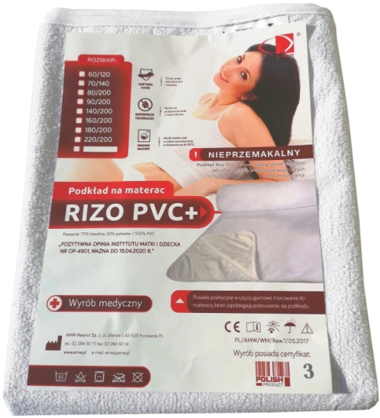 

Nakładka Materac Ochraniacz Cerata Łóżeczka 70X140