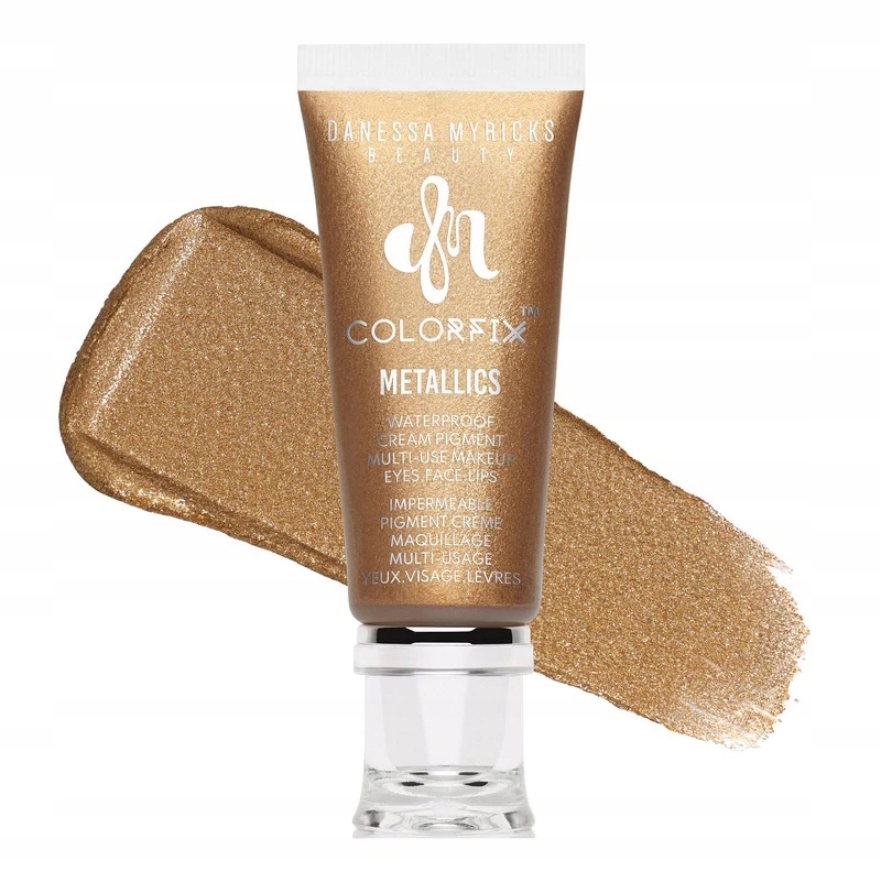 Danessa Myricks Beauty Colorfix Mettalics oční kosmetika 10 ml Goldmine