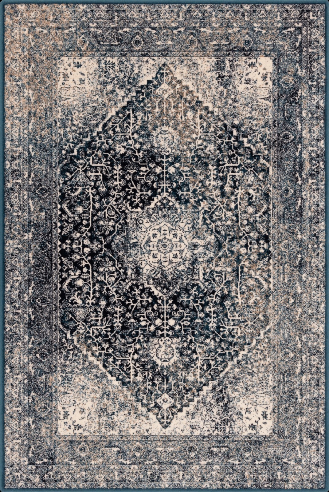 Dywan wełniany do salonu Torena Szmaragd Isfahan 160x240 cm