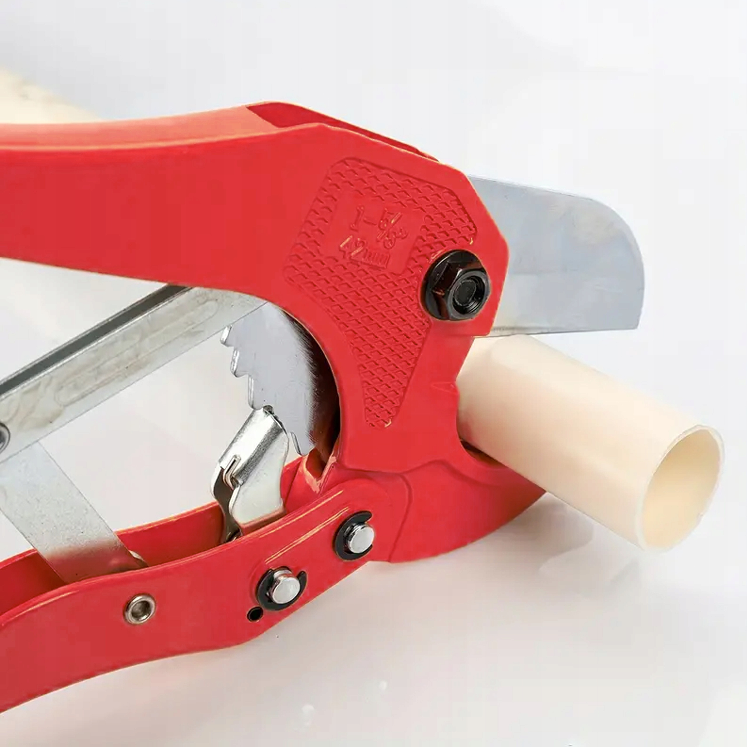 NOŻYCE DO CIĘCIA RUR, OBCINAKI, PEX PE PP-R PCV PEX/AL 3-42mm MOCNE Długość narzędzia 18 cm