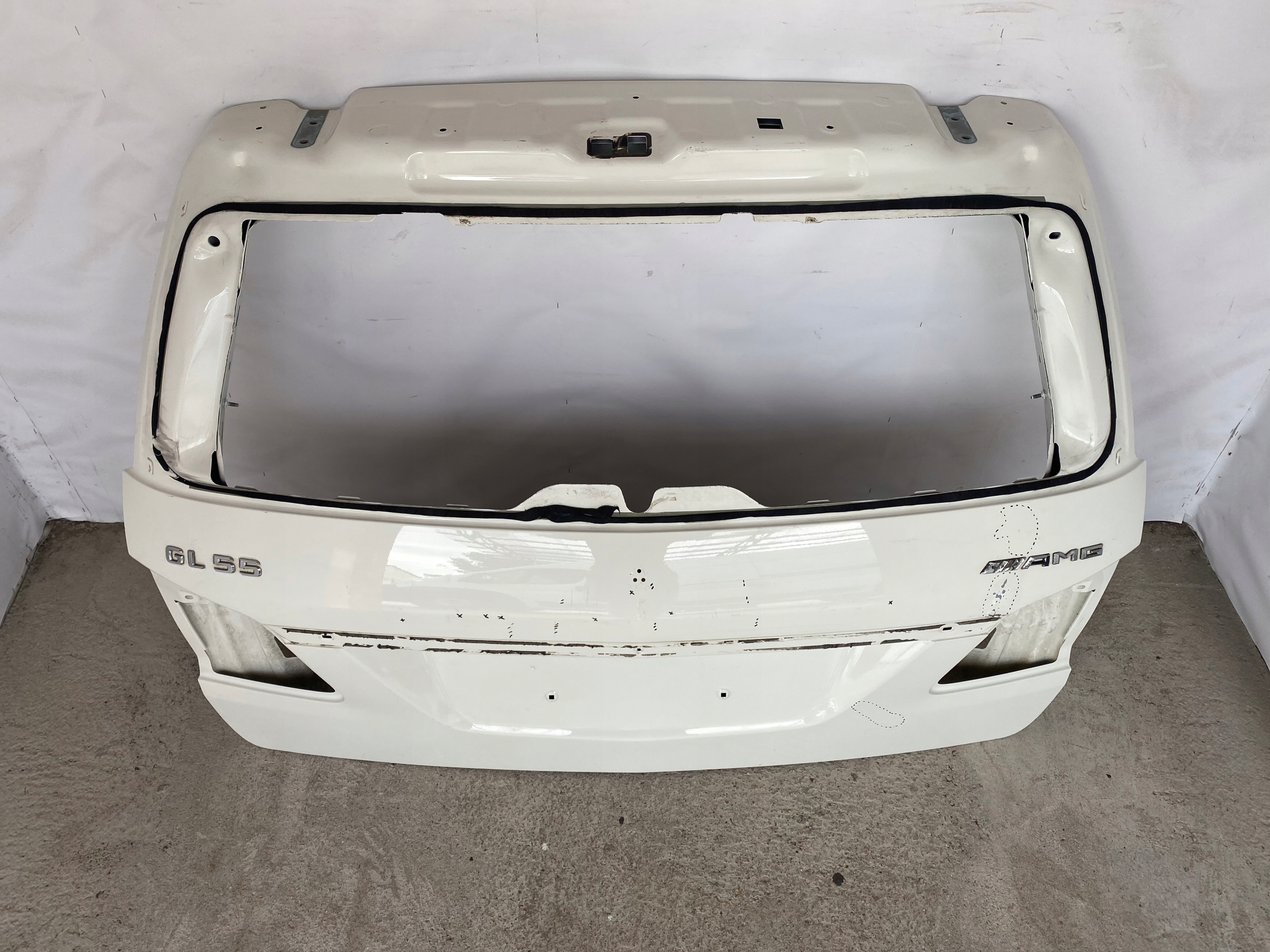 MERCEDES GL GLS W166 KLAPA BAGAŻNIKA TYŁ POZNAŃ Producent części Mercedes-Benz OE